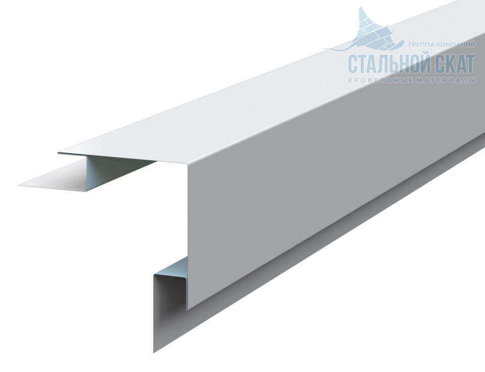 Планка угла наружного сложного 75х75х3000 NormanMP (ПЭ-01-9003-0.5) в Старой Купавне