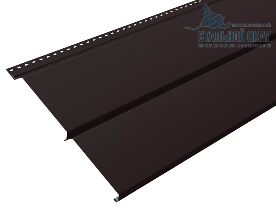 Сайдинг Lбрус-XL-14х335 (VALORI-20-DarkBrown-0.5) в Старой Купавне