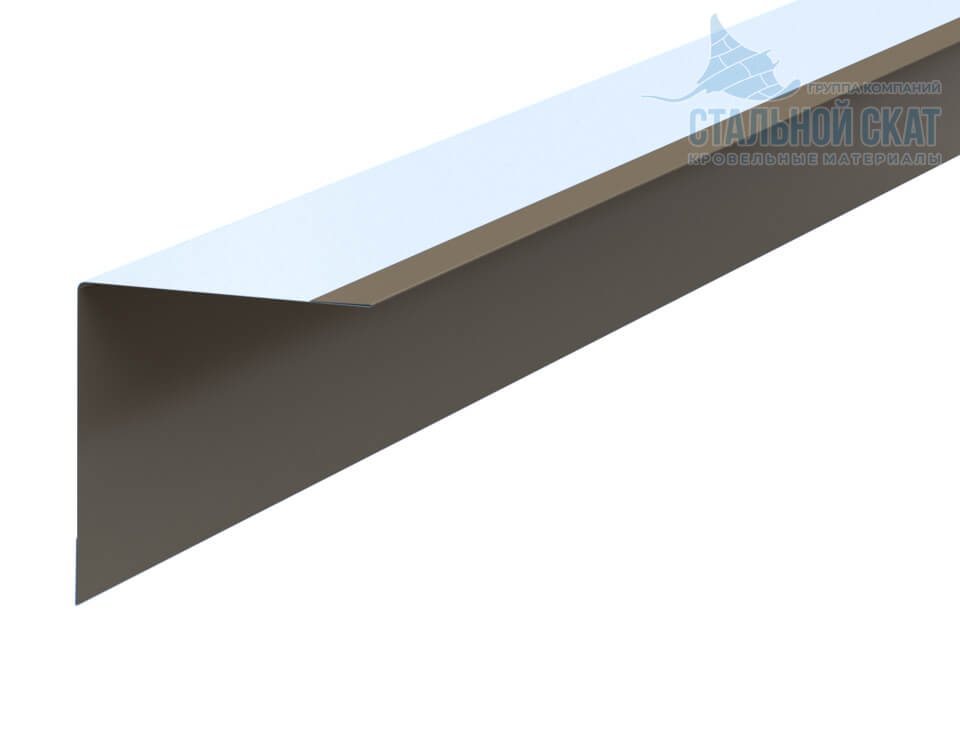 Планка угла внутреннего 50х50х3000 (ПЭ-01-1035-0.45) в Старой Купавне
