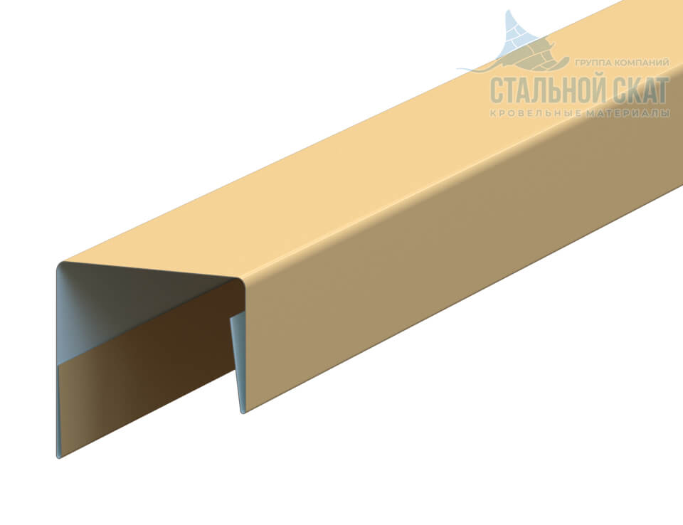 Планка П-образная 23х22х2000 NormanMP (ПЭ-01-1015-0.5) в Старой Купавне