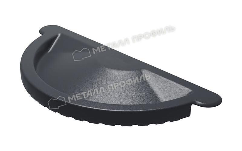 Заглушка желоба D125 Foramina Freeze (FRZ_D-01-GreyGrey-0.6) в Старой Купавне