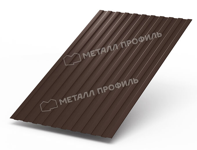 Фото: Профнастил С8 х 1150 - B (Steelmatt-20-8017-0.4±0.08мм) в Старой Купавне