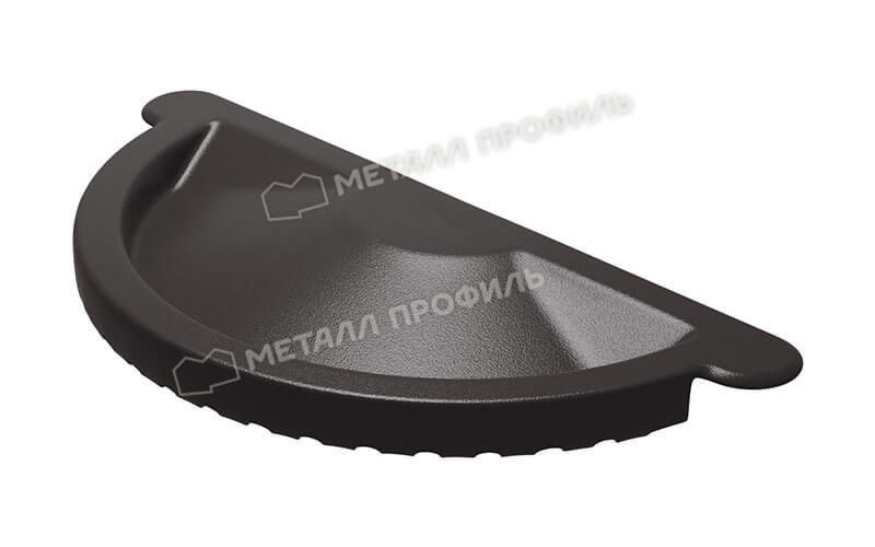 Заглушка желоба D125 Foramina Freeze (FRZ_D-01-DarkBrownDarkBrown-0.6) в Старой Купавне